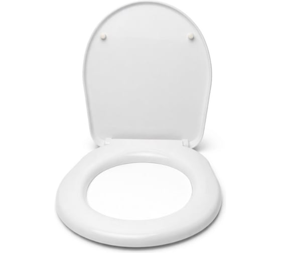 Сиденье VIRPLAST для унитаза с микролифтом плавное опускание пластик 20985598