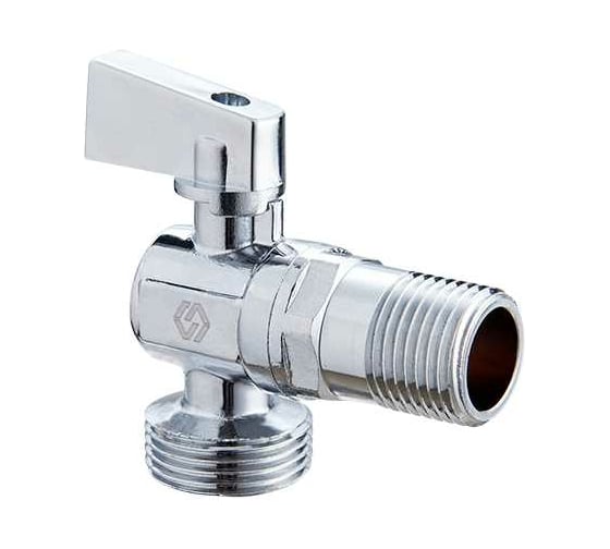 Кран для подключения сантехнических приборов MVI 1/2"х3/4" наружная-наружная BV.463.0405