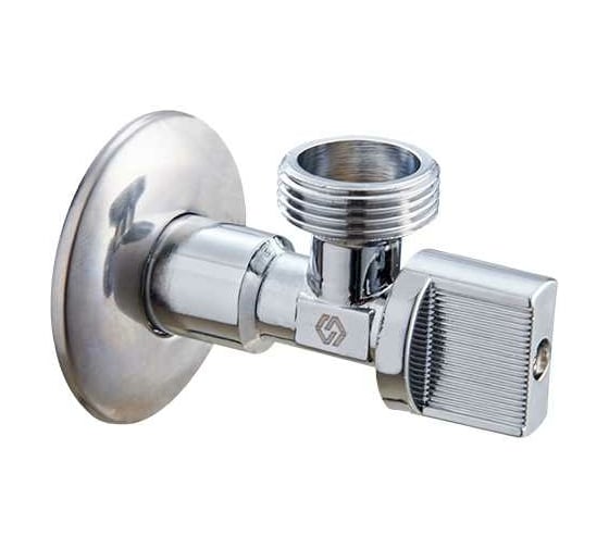 Кран для подключения сантехнических приборов MVI 1/2"х3/4" наружная-наружная BV.464.0405 1