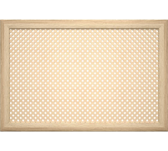 Экран на батарею отопления STELLA МДФ 90x60 см., Глория дуб сонома ЦБ-00002230 1