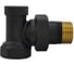 Запорный клапан угловой PRIMOCLIMA Primoclima Armature 1/2, черный матовый 0004-003-A-12 (PC740SN) 1