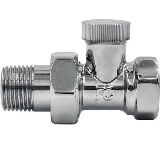 Запорный клапан прямой PRIMOCLIMA Primoclima Armature 1/2, хром 0004-004-D-12 (PC760AN)