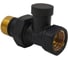 Запорный клапан прямой PRIMOCLIMA Primoclima Armature 1/2, черный матовый 0004-003-D-12 (PC760SN) 2