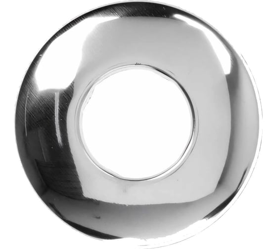 Отражатель СаМат Плюс 1/2(D=55 мм d=21 мм H=8 мм) нерж.плоский (5 шт) 36763