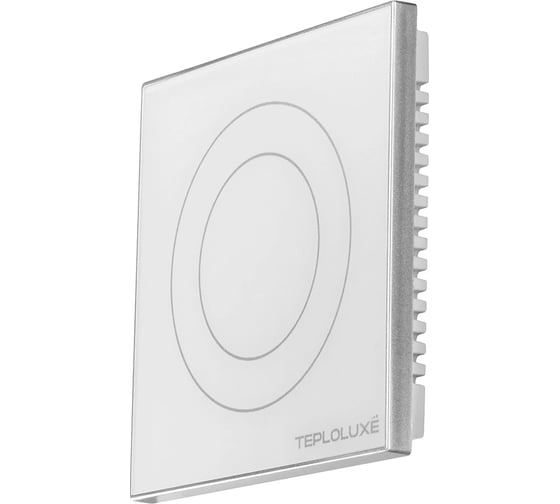 Терморегулятор электронный Теплолюкс Solus Zen Wi-Fi белый/серебро 100000379200