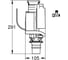 Смывной клапан Grohe 38735000 3