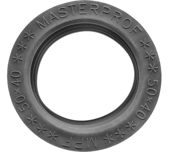 Сантехническая манжета для канализации MPF 50x40 черная, уплотнительная, переходная ИС.131605