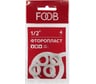 Набор прокладок из фторопласта FOOB 1/2, 4 шт. F20.34.4 00-00002544