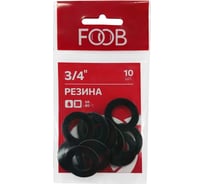 Набор прокладок из резины FOOB 3/4, 10 шт. F20.43.10 00-00002548