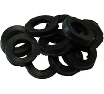 Прокладка ПВХ HG 3/8 дюйма, черная, 100 шт, сорт 2 1645801