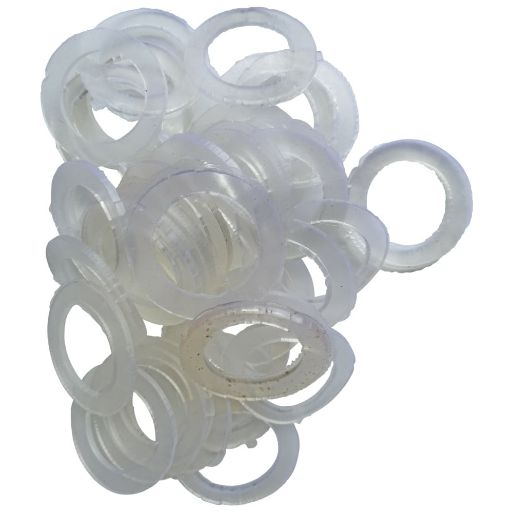 Прокладка ПВХ HG 1 1/4 дюйма, прозрачная, 100 шт, сорт 2 1645573 ...