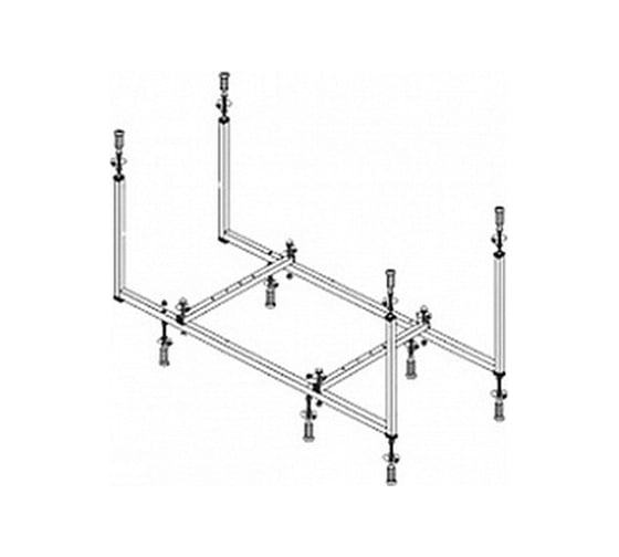 Сборный каркас AQUATEK к ванне Мия 180 см (шпильки) KAR-0000055 00000089314