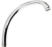 Излив для смесителя Zein "Утка", по оси 22 см, нержавейка, аэратор пластик 6926805