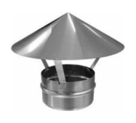 Вентиляционный зонт ВИЕНТО D=150 Зонт150