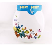 Мягкое сиденье для туалета Bikson 42х36 см, арт. PVC18-38 ХВ5969