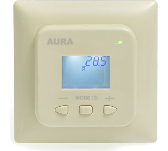 Терморегулятор AURA LTC 440 кремовый 022419