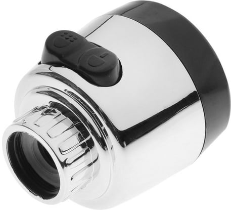 Аэратор Zein с регулировкой потока, клавишный, пластик 5139196