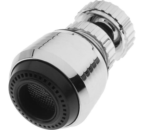 Аэратор Zein с регулировкой потока, поворотный, универсальный, пластик 5139197