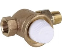 Вентиль для радиатора Honeywell Home 1/2 прямой, под термоголовку, KVS=3.5, бронза, PN10 V2050DH015