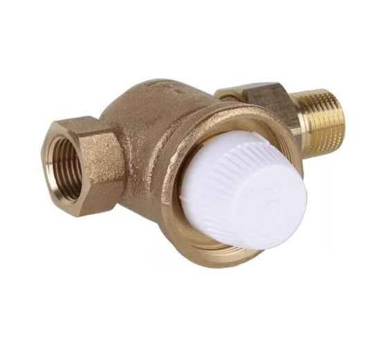 Вентиль для радиатора Honeywell Home 1/2 прямой, под термоголовку, KVS=3.5, бронза, PN10 V2050DH015 1