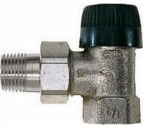 Вентиль для радиатора Honeywell Home 1/2 угловой, под термоголовку, никелированная бронза, конус, Kvs 0.72 7738306440