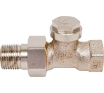 Вентиль для радиатора Honeywell Home 1/2 прямой, нижний, никелированная бронза, конус, Kvs 1.45 V2400D0015