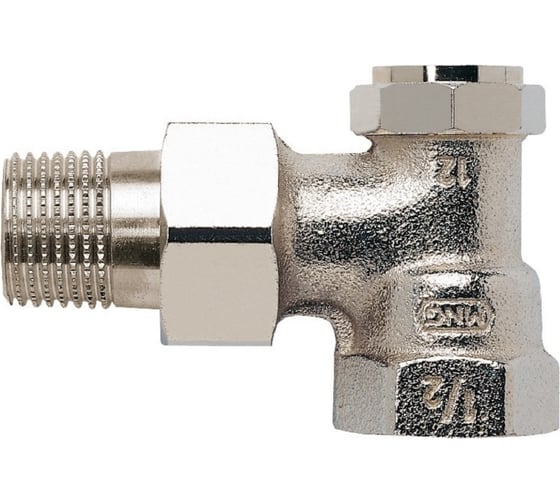 Клапан для радиатора Honeywell 3/4 угловой никелированный Kvs 1.70 V2420E0020