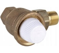 Вентиль для радиатора Honeywell Home 1/2 угловой, под термоголовку, KVS=5.0, бронза, PN10, 130С V2050EH015