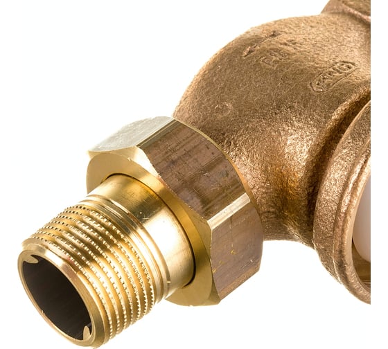 Вентиль для радиатора Honeywell Home 3/4 прямой, под термоголовку, KVS=5.0, бронза V2050DH020