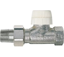 Вентиль для радиатора Honeywell Home 1/2 прямой, под термоголовку, никелированная латунь, конус, Kvs 0.72 V2000DVS15