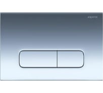 Панель смыва AQUATEK хром глянец (клавиши прямоугольные) KDI-0000016 (002B) 00000119401