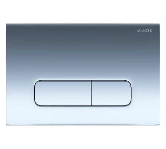 Панель смыва AQUATEK хром глянец (клавиши прямоугольные) KDI-0000016 (002B) 00000119401