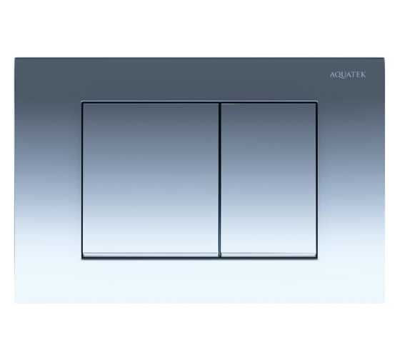 Панель смыва AQUATEK хром глянец (клавиши квадрат) KDI-0000010 (001B) 00000119399