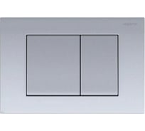 Панель смыва AQUATEK хром матовая (клавиши квадрат) KDI-0000011 (001C) 00000119402