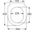 Сиденье для унитаза Villeroy & Boch Avento 9M87S101 00249695 9