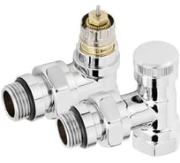 Термостатический набор Royal Thermo Design Click угловой, 1/2, хром НС-1305381