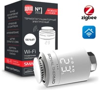 Радиаторный электронный термостат Royal Thermo Smart Heat, белый, НС-1303165