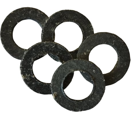 Паронитовая прокладка HG 1/2" (10.5x19x2 мм) 5 шт 1647355