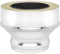 Переход на сэндвич Везувий сталь+оц (1 мм) д.150x250 ДЛ10163