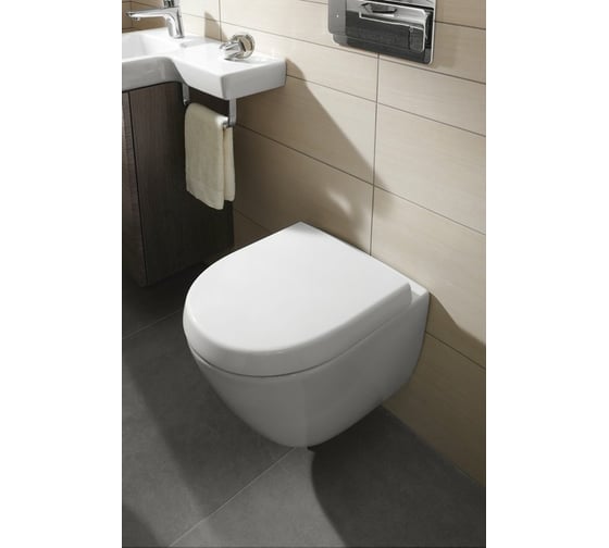 Крышка-сиденье для унитаза Villeroy & Boch Subway 2.0 9M69Q101 00280019