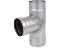 Тройник Везувий сталь (1 мм) 90 гр, диаметр 130 ДЛ10185