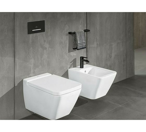 Клавиша смыва Villeroy & Boch ViConnect черный матовый 922169AN 00243388