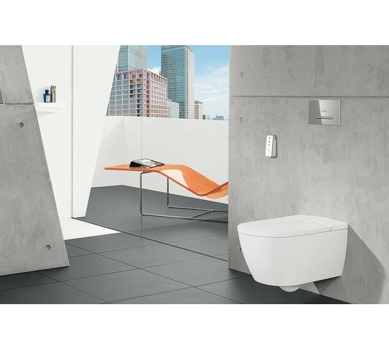 Клавиша смыва Villeroy & Boch ViConnect черный матовый 922169AN 00243388
