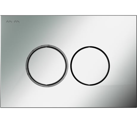 Клавиша для инсталляции AM.PM ProC L пластик, хром матовый I070131