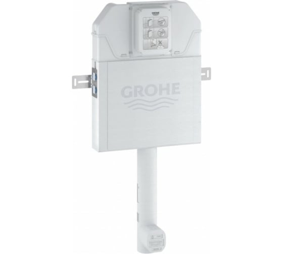 Тонкий смывной бачок Grohe Solo 6/3л, без изоляции от конденсационной 39682000
