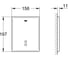 Накладная панель для инфракрасной электроники GROHE Tectron Skate 230 37749000 2