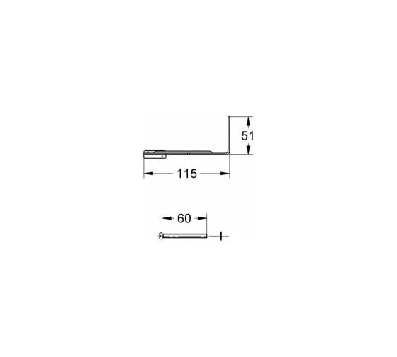 Держатель для серво-мотора GROHE 43617000