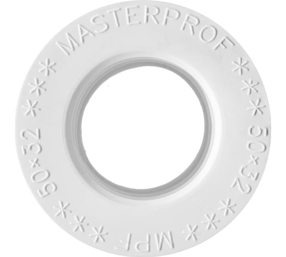 Сантехническая манжета для канализации MPF 50х32, белая, уплотнительная, переходная ИС.131687