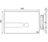 Механическая двойная панель OLI I-PLATE пластик, белый 670001 3