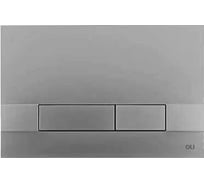 Механическая двойная панель OLI Narrow пластик, хром матовый 148302